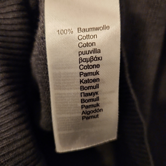 Fynch Hatton Zip Up Sweater - Supersoft Cotton - Gray - Small - Picture 9 of 9